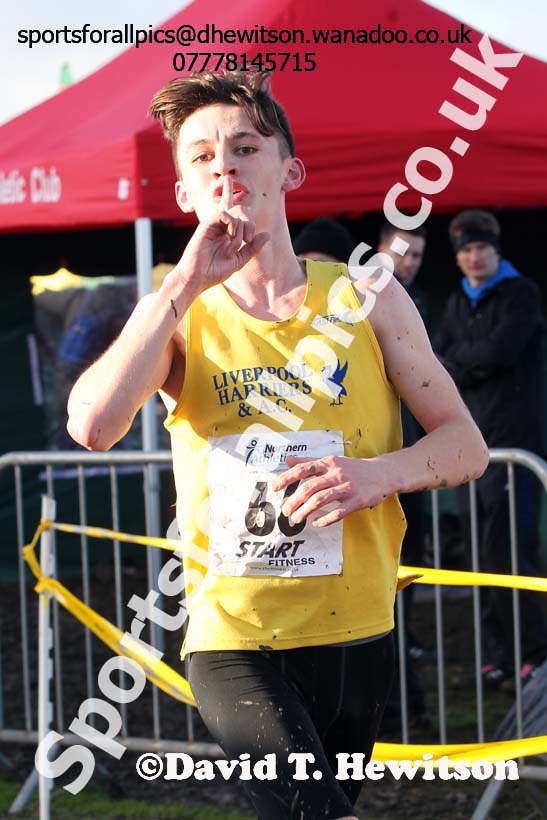 Mens juniors Northern Cross Country  Championships, Pontefract. Photo: David T. Hewitson/Sports for All Pics